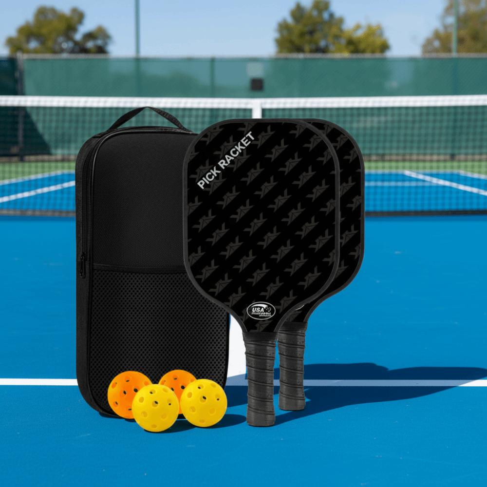 Durable Pickleball Paddles Set Lightweight Pickle Ball Rackets Pickleball Racquet  Sports Equipment