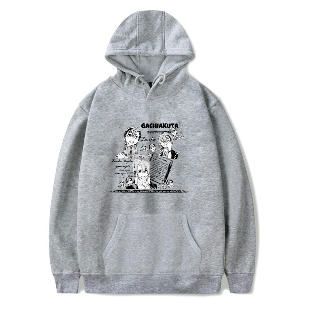 GACHI AKUTA Hoodie Harajuku Autumn Pullover Fashion Unisex Long Sleeve Casual Streetwear Loose Outdoor Clothes