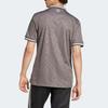Adidas Originals REAL MADRID Series Men's Charcoal-colored Lettered Casual Short-sleeved Football Jersey