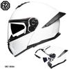 Orz-B08A-Motorcycle helmet, men's and women's four season open face helmet, double mirror knight semi full face helmet