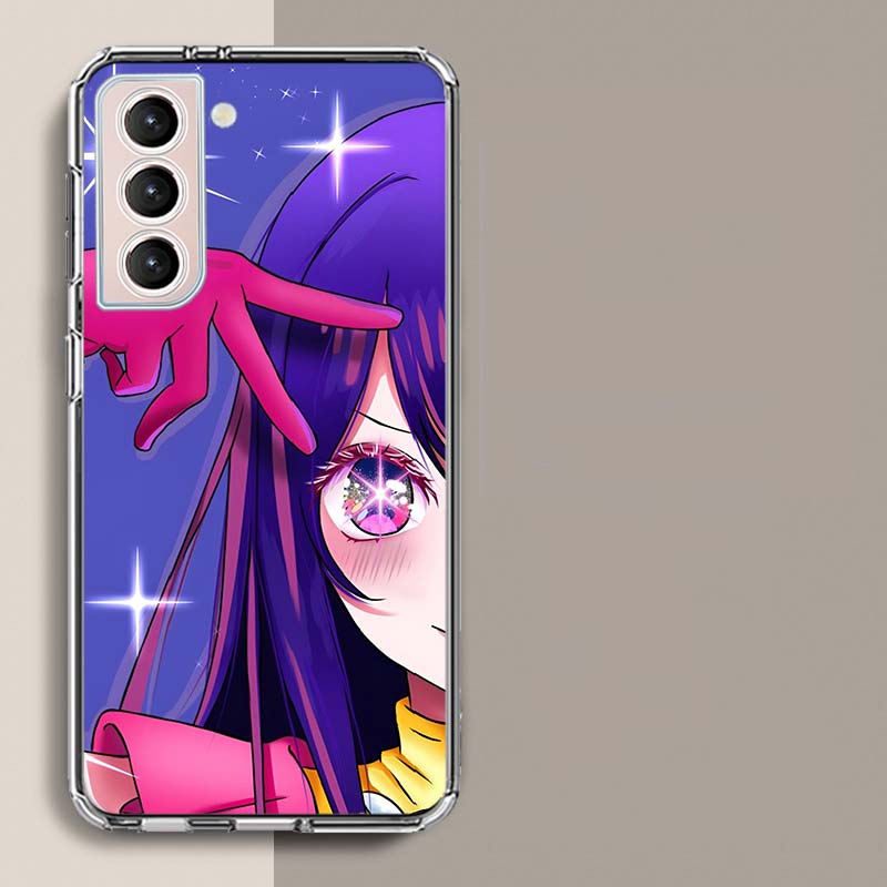 H-Hoshino Ai Phone Case For Samsung Galaxy S25 Edge S24 S23 FE S21 S20 S10 Plus S22 S26 Ultra Cover Clear Cases TPU Capa Shell C