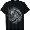 Vintage Aztec or Mayan Calendar Antique Graphic Tees T-Shirt