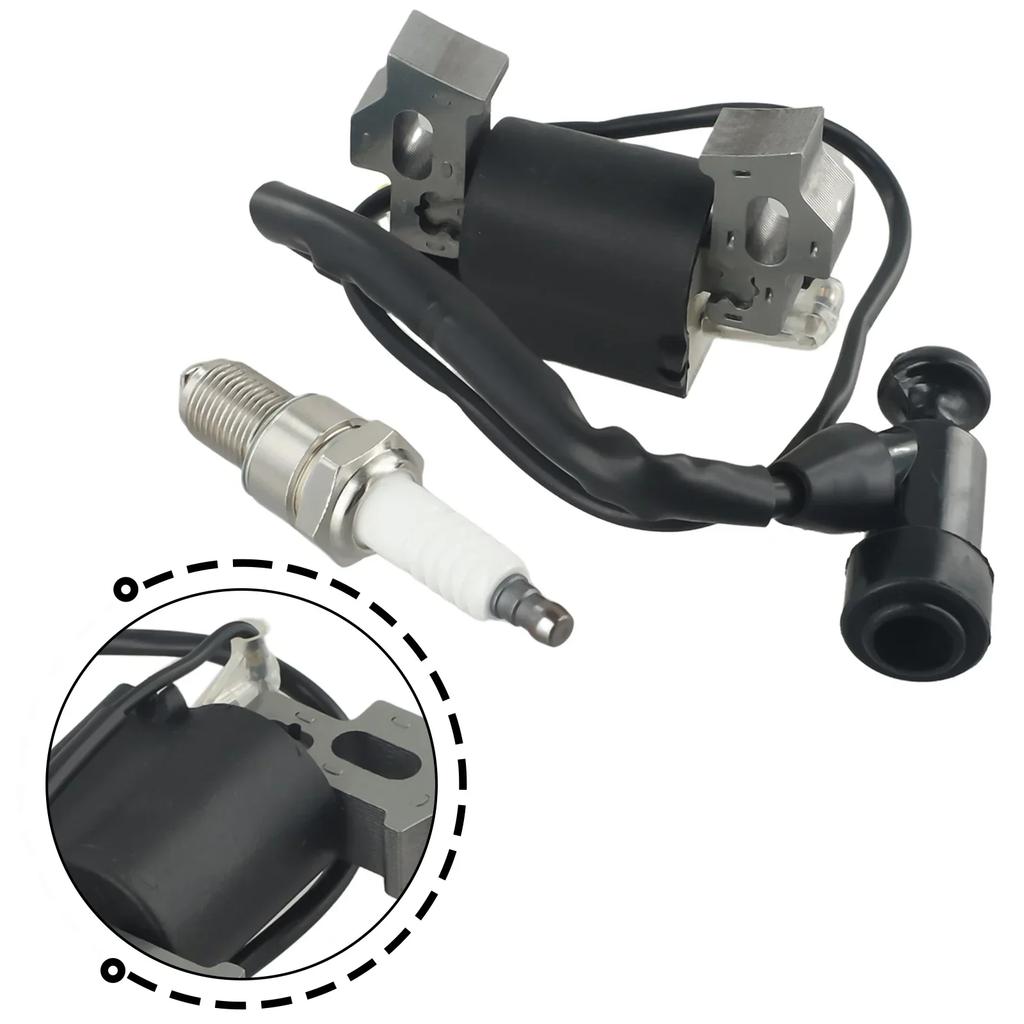 Ignition Coil for For Honda GXV120 GXV140 GXV160 Lawn Mower HRU196 HRU216 Replacement Part Number 30500 ZE7 033