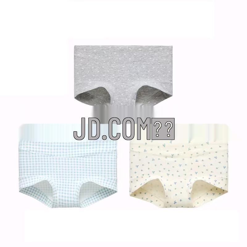 

Deanfun Women s Cotton Mid-Waist Printed Briefs - 3 Pack 3XL