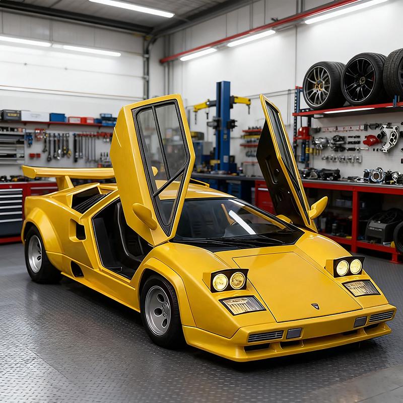 1/24 Lamborghinis LP500S Supercar Alloy Model Car Toy Diecasts Metal Casting Sound and Light Car Toys for Children Vehicle