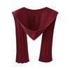 Fashion Knitted Scarves Casual Knit Shawl Wrap Korean Style Hooded Shawl  Autumn Spring