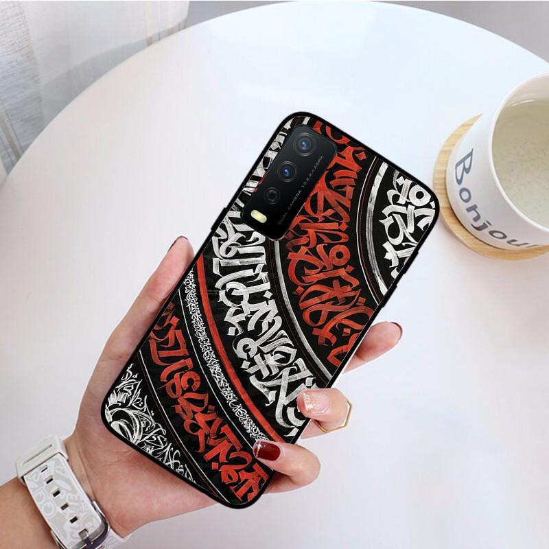 Pokras Lampas Art Graffiti Pouzdro na telefon pro VIVO Y31 Y21 Y70 Y21S Y20 Y72 1907 Y12 Y11S Y53S Y33S Y55 Y76 Y51 Y15S Y01