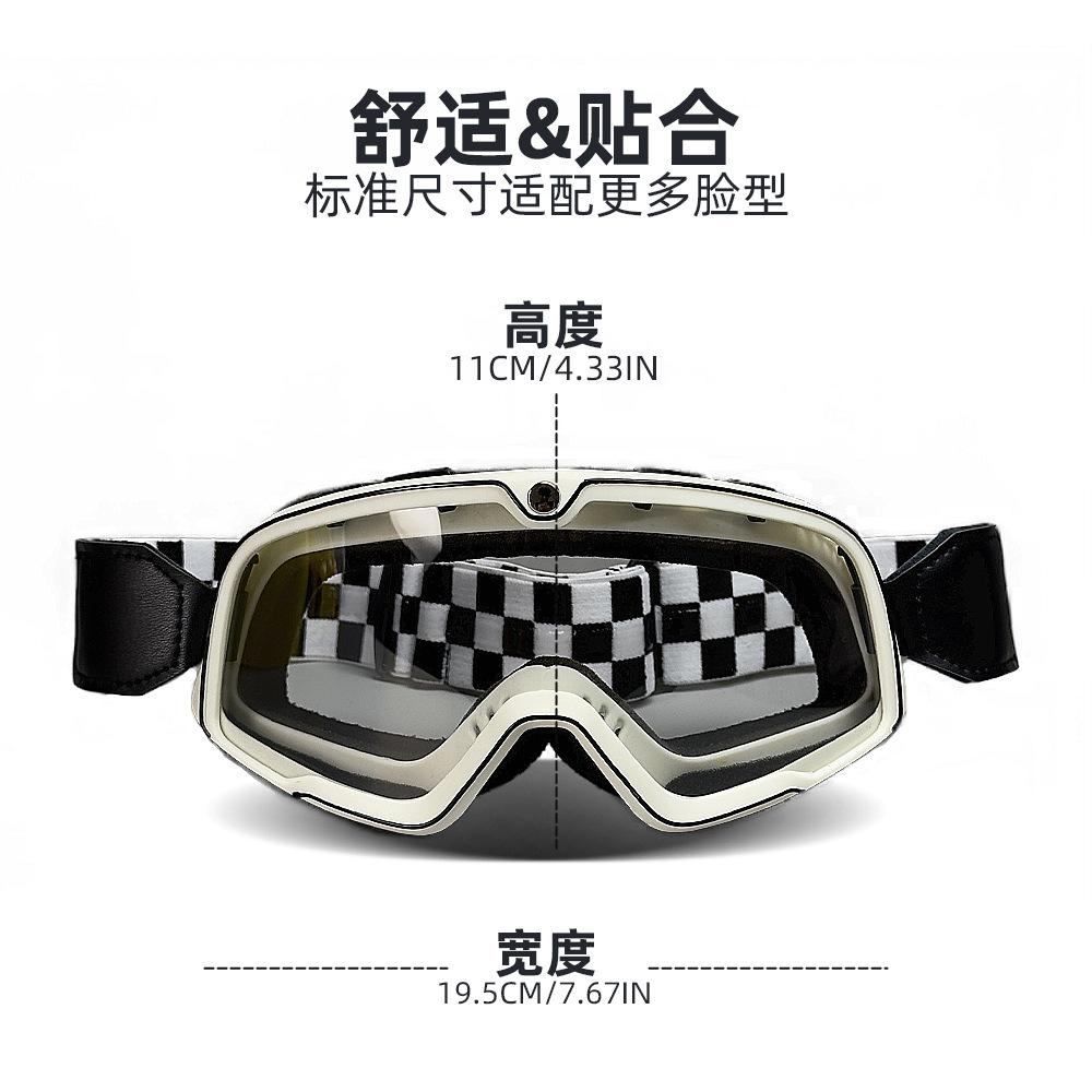 Nuovi Occhiali da Moto Vintage 100% 100% Antivento, Protezione UV