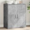 VidaXL Buffet, Sideboard with Shelf and Doors, Living Room Dining Room Interior Storage Furniture, Modern, Grey 840516