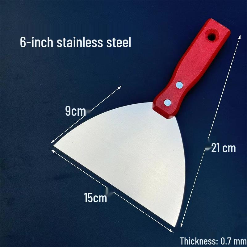 Stainless Steel Rosewood Handle Putty Knife and Scraper Tool