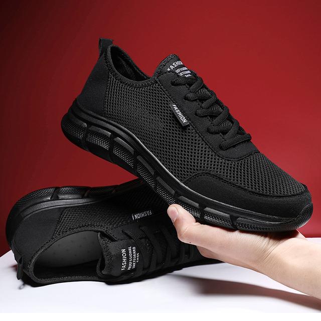 Sneakers Men Casual Mesh Breathable Sneakers Comfortable Anti Slip Running Shoes Lightweight Soft Sole Big Size39 -48 Footwear