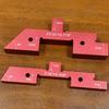 Router Table Setup Bar Set, 7pcs Setups Blocks Height Gauge Set for Router Table Cutter Accessories & Angle Woodworking