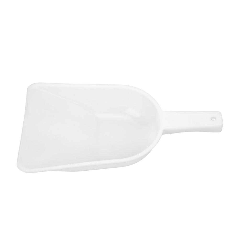 Plastic Feed Shovel Easy Clean PE Refrigerator Ice   Snow Scoop Handle with Hook