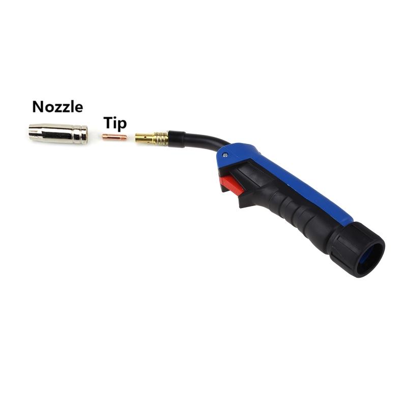 Praktischer MIG-Brenner 15AK 14AK Brennerkörper für Heimwartung Reparatur Geschenk für Heimwerker Freunde Familie Stabile Leistung