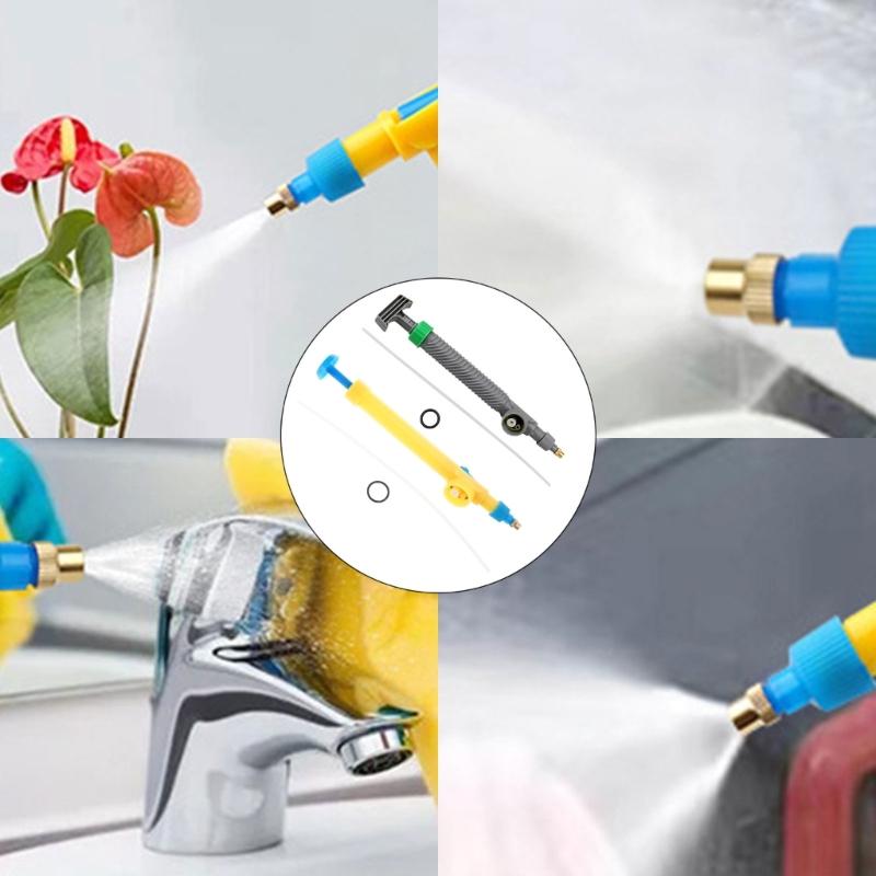 Manual Sprayer High Pressures Air Pumps Adjustment Drink Bottle Sprays Head Nozzle Garden Watering Tool Sprayer Agriculture