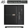 Personalized A5 Notebook Gift Set: Premium Business Diary with Logo Printing for New Year Corporate Gifting.