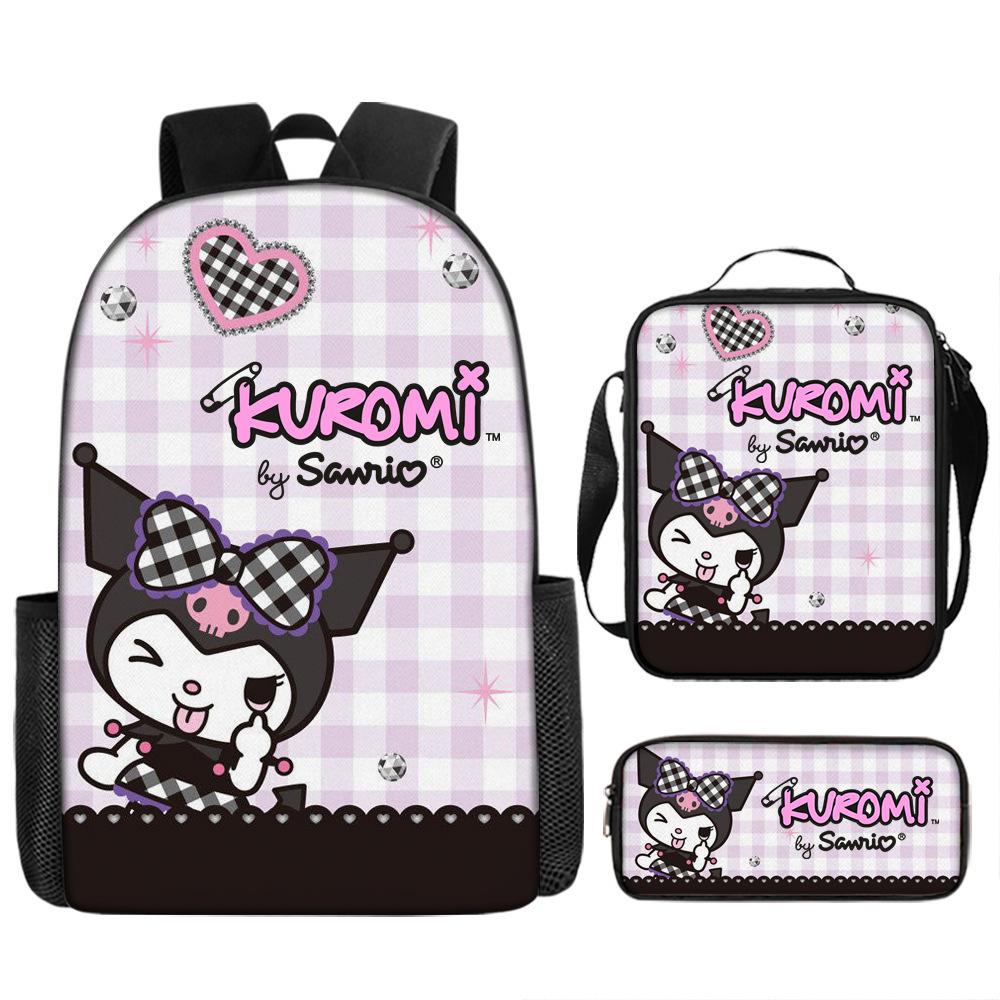 Student Schoolbag, Children'S Backpack, Backpack, Pencil Bag, Three-Piece Set, Fast Delivery.