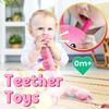 Jucarie de plus 3-in-1 Musical Caterpillar Toy, Pink, 50cm, Infant Sensory Development Soothing Plush Doll
