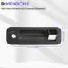 For Hyundai Sonata 2015-2017 81260-C1010 Car Outside Trunk Lid Lock Handle Auto