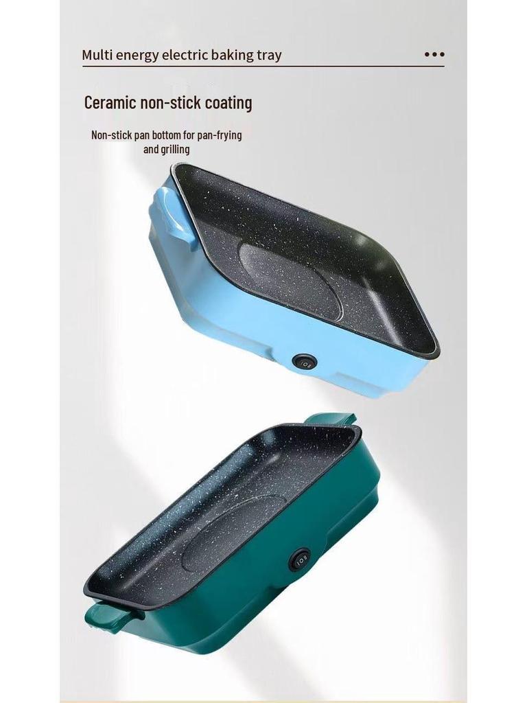 Portable Multi-Functional Electric Griddle and Grill