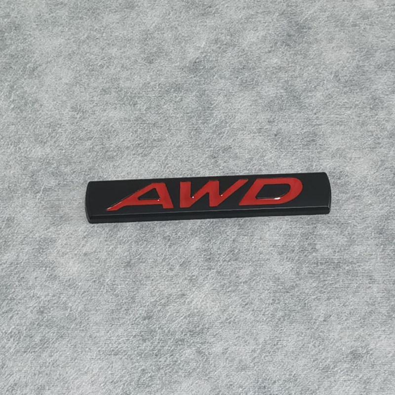 New Car Styling 3D AWD 2.0 2.5 Skyactive Metal Chrome Zinc Alloy Emblem Car Body Badge Sticker for Mazda 3 CX-3 CX-5 RX-8 RX-5