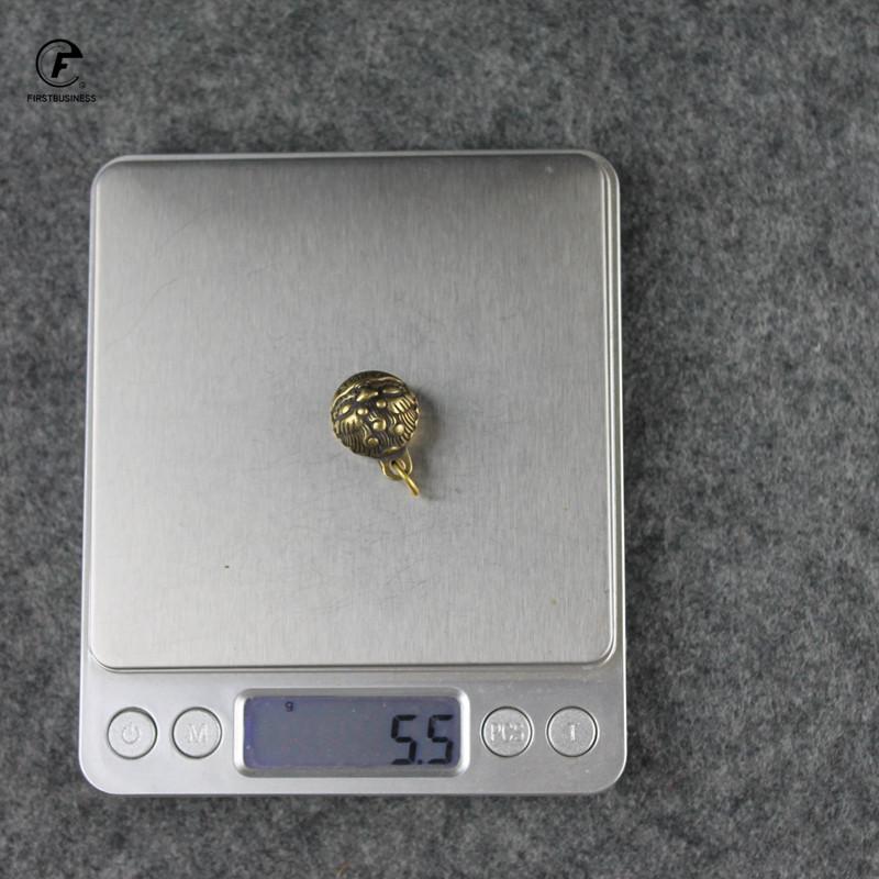 Vintage Antirust Brass Bell Good Luck Tinkle Bell Mini Portable KeyChain Home Office Decoration Toy Gift Pendant For Pet Animal