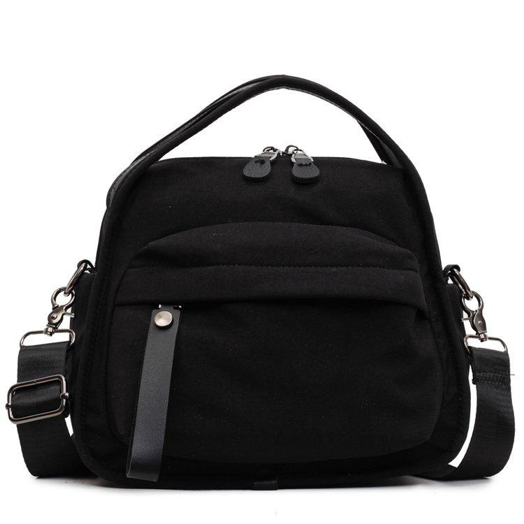 Модная одноплечевая сумка, женская сумка кроссбоди, водостойкая сумочка чёрный