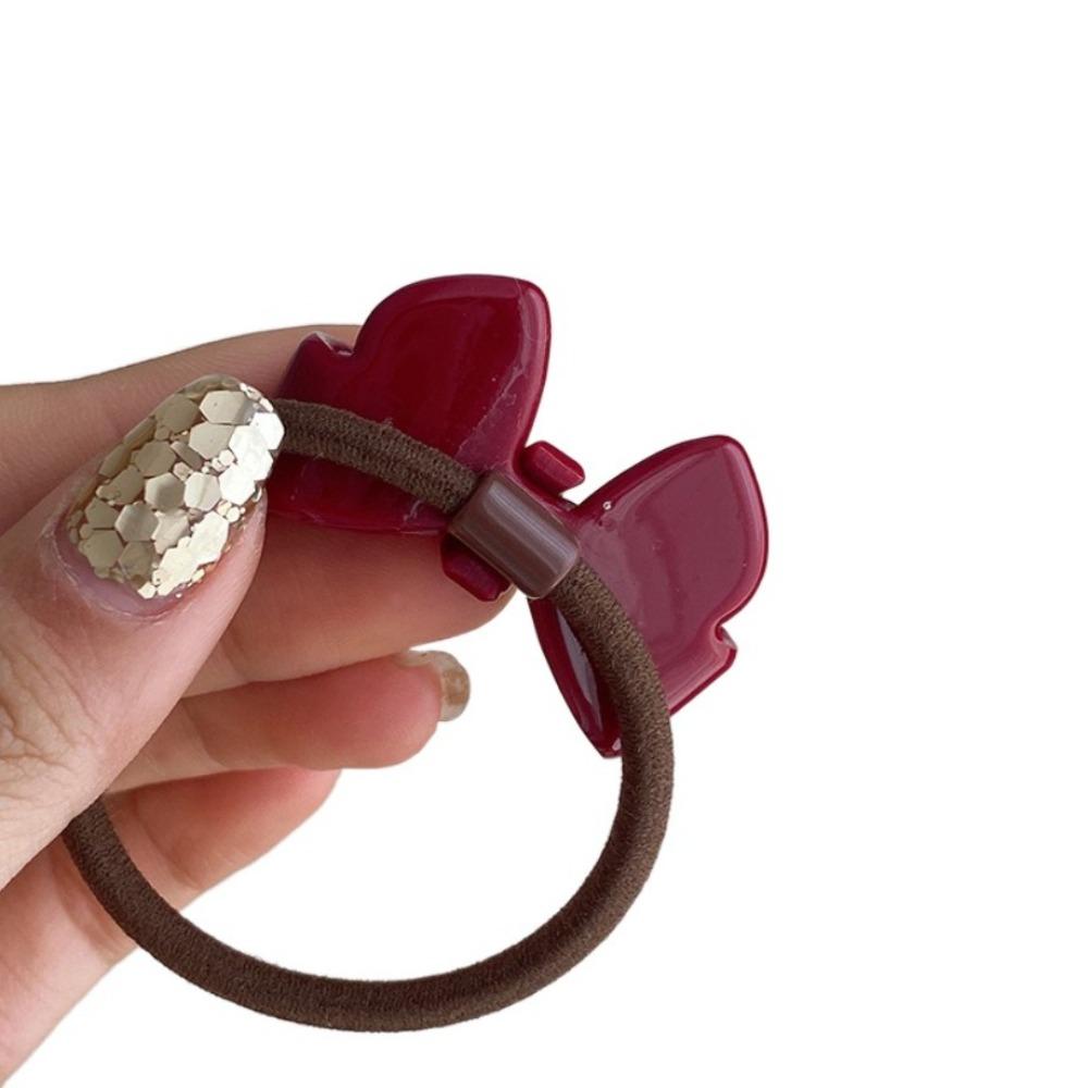 Hair Bands Acetic Acid Hair Tie Korean Style Acetate Bow Scrunchies Bowknot Hair Rope  Women
