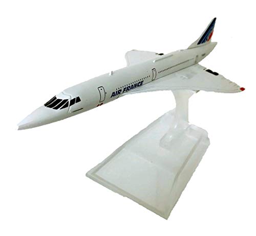 Kiumi Concorde Сверхзвуковой Пассажирский Самолет, Air France, Масштаб 1/400, Металлическая Модель, Полная Модель Самолета