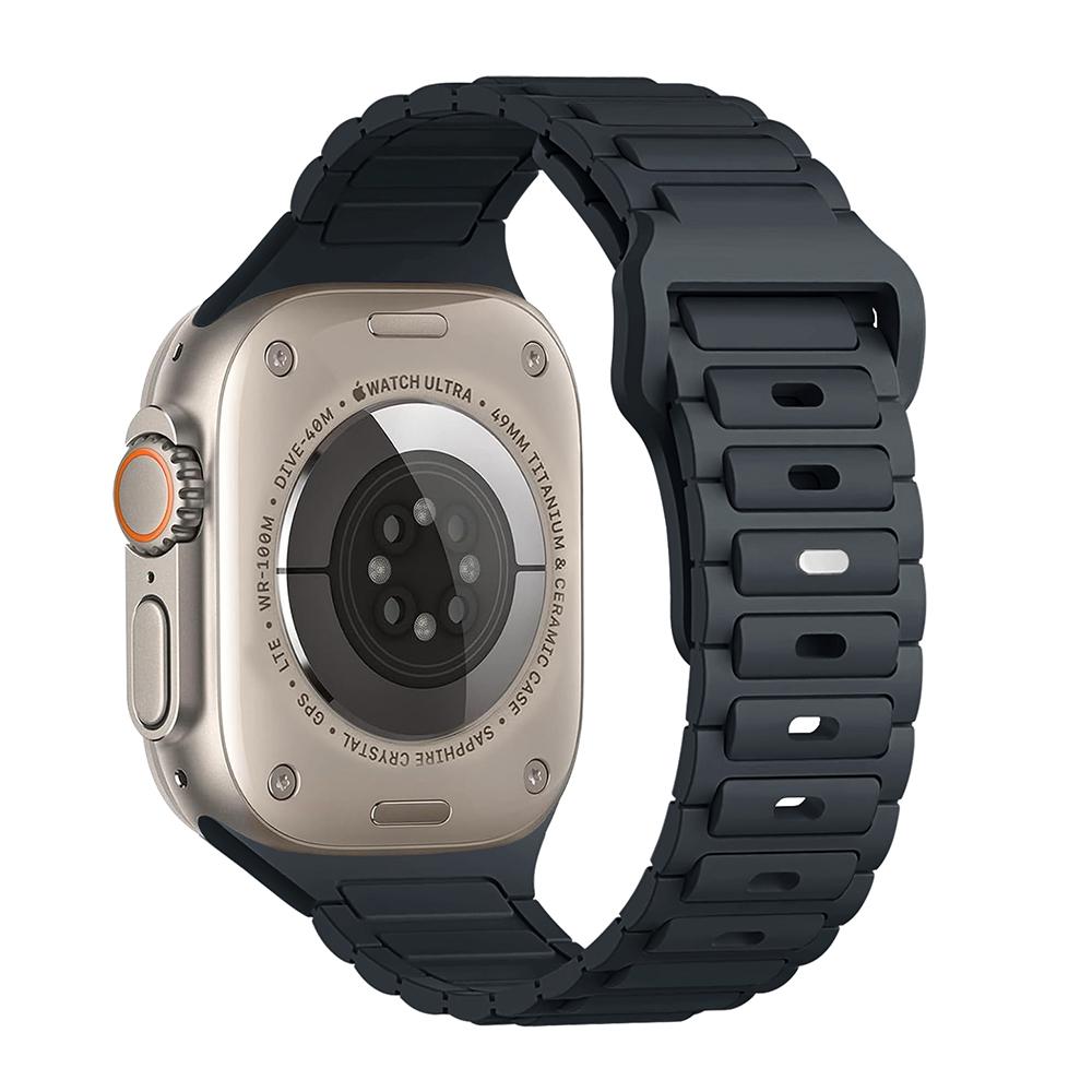 New Original Silicone Strap For Apple Watch Ultra 49mm Sports Bracelet iWatch Series 9 8 7 45mm 41mm 6 5 4 3 SE2 44mm 40mm Band