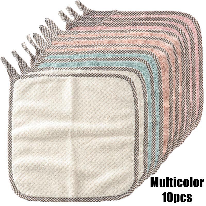 Nepřilnavé hadříky na utírání oleje, kuchyňské efektivní savé čisticí utěrky z mikrovlákna, domácí mycí utěrky na nádobí, kuchyňské utěrky