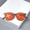 SHINU Orange Lens Anti Blue Light Glasses for Computer or Long Time Gaming Tr90 Frame Y2k Glasses
