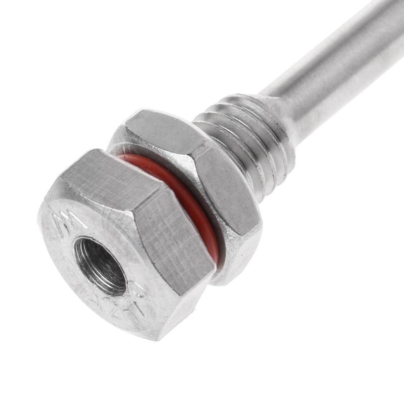 Thermowell Immersion Sleeve Pocket Stainless Steel 304 M10X1.5 for Max 4.5 mm L35-L300mm Drop Ship