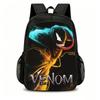 Venom School Double Layered Backpack Fashion Schoolbag Backpack Kids Gift Practical Multifunctional