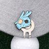 OK Sign Golf Hat Clip Ball Marker Magnetic Easily Attach to Hat Cartoon Flag Pattern Baseball Cap Clips Jewelry Accessories Gift