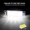 1PC Auto LED Kennzeichen Lichter Anzahl Platte Lampe Ersatz Canbus Fehler Freies Auto 12V Licht