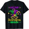 Let The Shenanigans Begin Mardi Gras Kids Men Women T-Shirt Size S-5XL