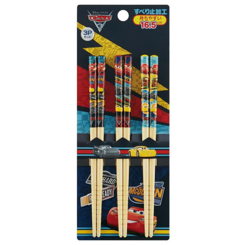 

Палочки для еды Skater Bamboo Chopsticks 16.5cm 3 Set Cars 3 Crossroad Disney ANT2T-A