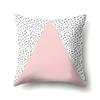 Ins Style Abstract Creative Polyester Pillow Case Car Decoration Home Printed Bedside Cushion Cover Pillow Case