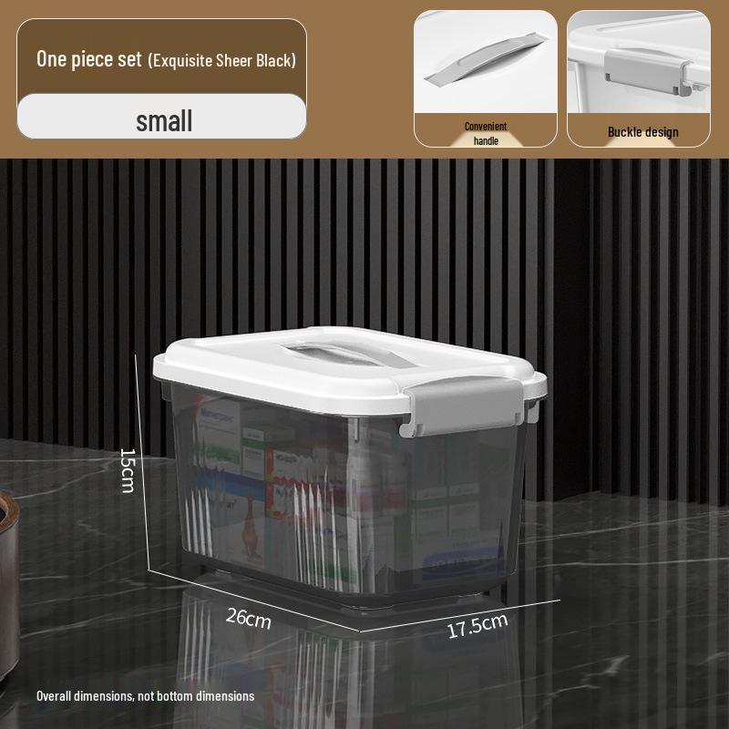 Waterproof White Transparent Plastic Toy Organizer Box