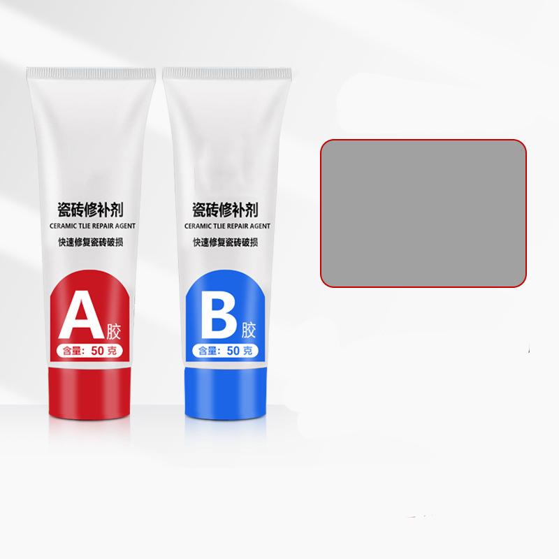 30/100g Fliesenreparaturmittel AB-Kleber Keramikreparaturkleber Marmorbodenfliese Toilettenwaschbecken Reparaturkleber Rissreparatur Dichtungskleber