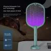 UV Light USB Mosquito Swatter Electric Shock Physical Mosquito Trap Racket Outdoor