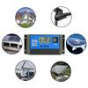 Intelligent Solar Panel Battery Regulator Charge Controller LCD Display with Dual USB Port 12 24VRBL 50A