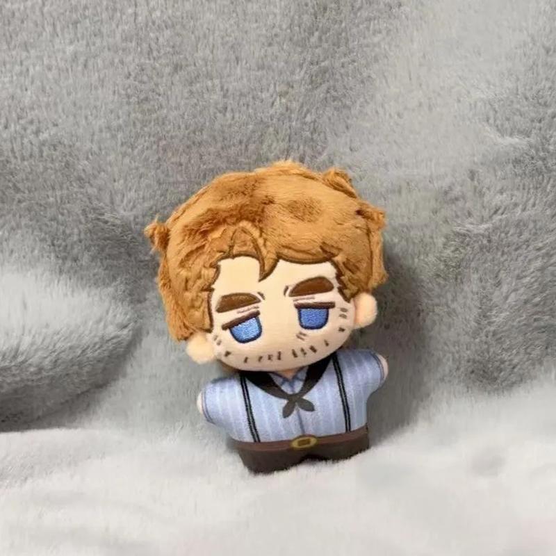 Game Red Dead Redemption 2 Arthur Morgan Cosplay Keychain Plush Cartoon Cute Cotton Doll Backpack Pendant Accessories 10cm