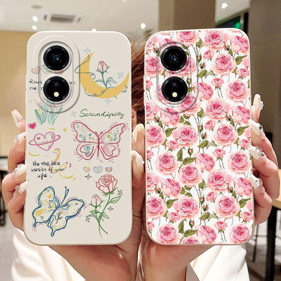 For Honor X5 Case VNA-LX2 Cover Cute Cartoon Rabbit Panda Soft Candy Silicone Phone Case For Honor X5 Plus WOD-LX1 WOD-LX2 Funda