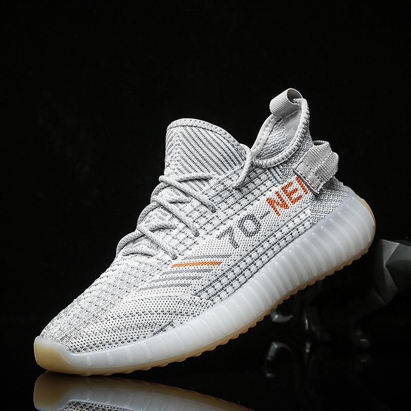 Summer jelly-soled shoes sports and leisure running shoes breathable mesh shoes