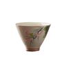 Lotus Graphic Ge Kiln Ceramic Tea Cup Hand-painted Tea Tasting Cups Kung Fu Tea Cup  Tea Making