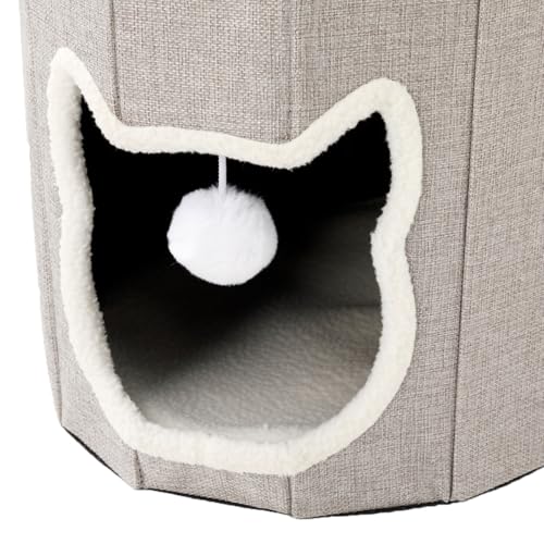Nitori Folding Pet House, Small, Light Gray, PHDH25, 2113300019141