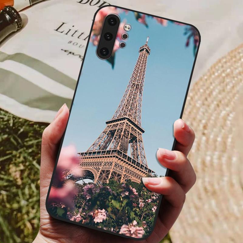 Pro Samsung Note 10 Plus Pouzdro Silikonový Zadní Kryt pro Samsung Galaxy Note 10 Plus Note10 Pro Pouzdro Note 10 + Ochranné Fundas