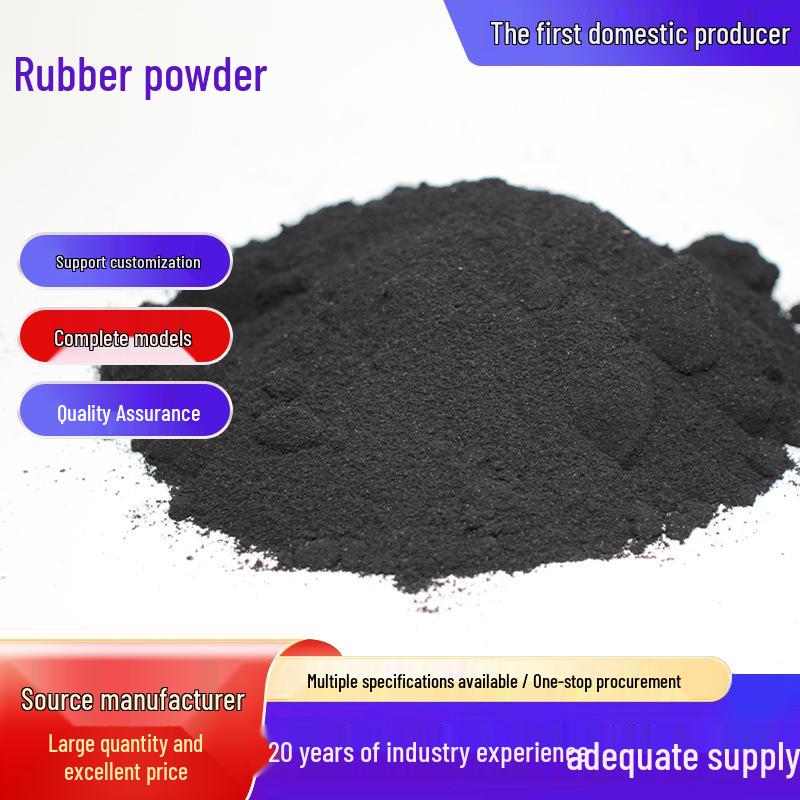 Polvere di Gomma a Maglia 20/40 Disponibile in Magazzino per Asfalto e Materiali da Costruzione